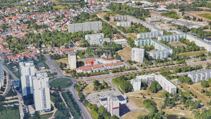 1.250 m² - Gewerbefläche im EKZ Eselsmühle in Halle-Neustadt - Ideal für ein Fitnessstudio