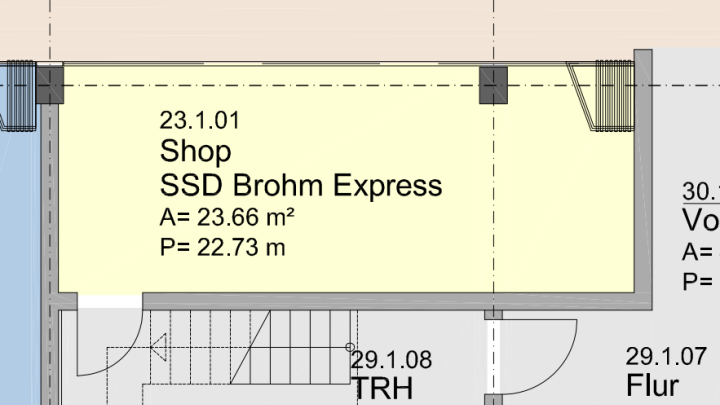24,00 m² - Einzelhandels-/Gewerbefläche im TKC Cottbus
