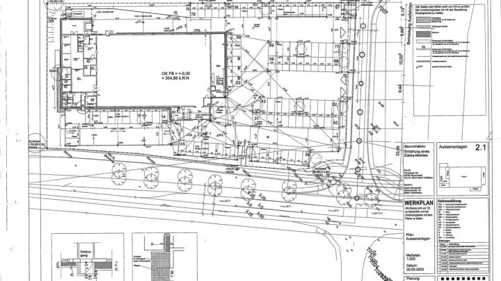 1.300,00 m² Einzelhandels- und Gewerbefläche in Neuenmarkt